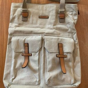 LL Bean Cargo Purse and Matching Wallet, Good Condition